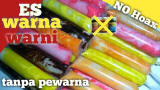 IDE GILA Jajanan kreatif - Membuat Es Warna Warni