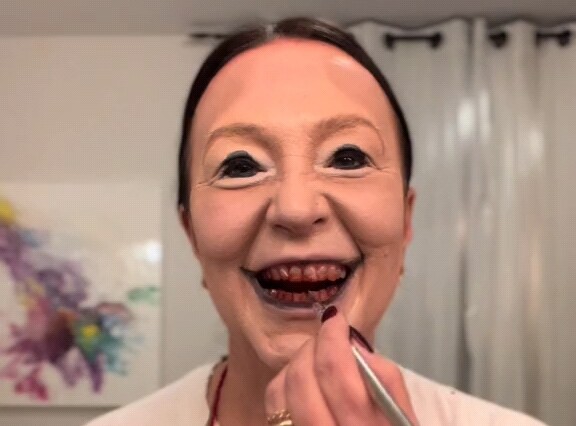 Uncanny Valley Makeup Looks