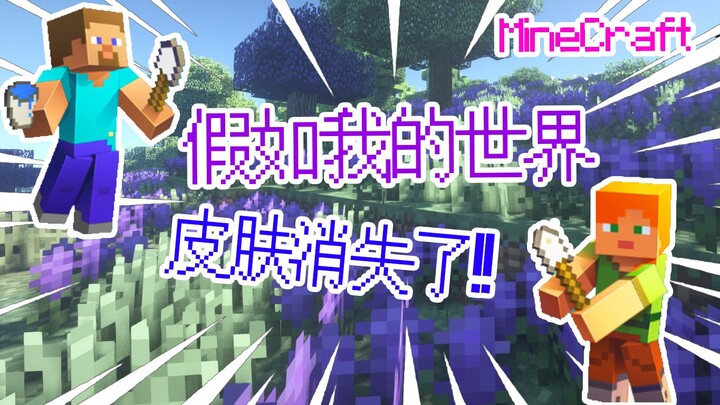 Bagaimana kalau skin Minecraft tiba-tiba menghilang! Kamu pakai skin apa, sih?