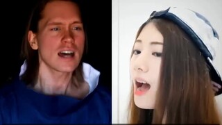 นารูโตะ จอมคาถาShippuden OP-Silhouette [พี่ชายชาวนอร์เวย์ Pellek&Raon Lee|คำบรรยายภาษาจีน]