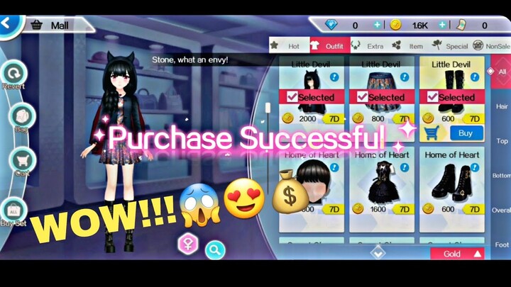 Spending 3400 Gold💰For a Complete Outfit || Little Devil || Au2 Dance Mobile Babies