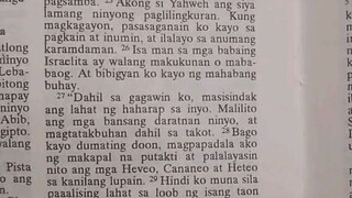 Pang Araw Araw na Talata.               Exodus 23:25-30