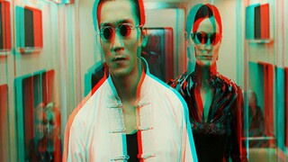 3D Anaglyph .The Matrix Revolutions 4K 80% MORE  DEPTH  P1