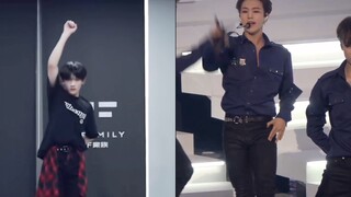 【余宇涵】【权顺荣】HIT舞台同屏对比
