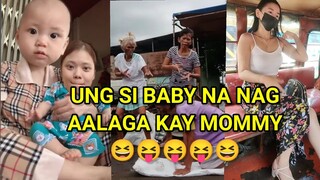 UNG SI BABY NA NAG AALAGA KAY MOMMY, PINOY MEMES, FUNNY VIDEOS