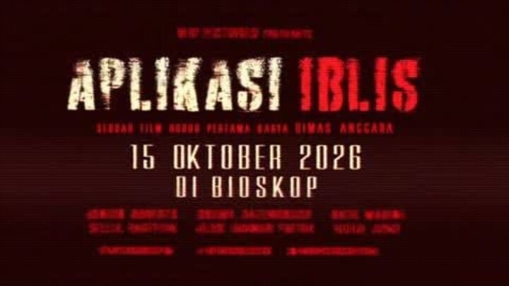 [NEW FILM] APLIKASI IBLIS