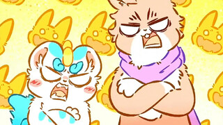 “应该不是只有我一个人觉得瓦猫各各方面都很吓人吧” #有兽焉