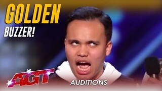 Kodi Lee: Blind Autistic Singer WOWS And Gets GOLDEN BUZZER! | America's Got Talent 2019