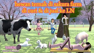 hewan ternak di selundupkan ke LN || sakura school simulator