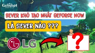 Sever Khó Tạo Tài khoản Nhất Geforce now | chơi genshin impact trên Geforce now
