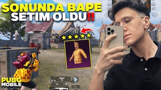 SONUNDA BAPE SETİM OLDU! - PUBG MOBİLE