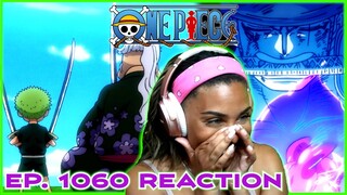 MORE OF ZORO AND THE SHIMOTSUKI'S! | ONE PIECE EPISODE 1060 REACTION