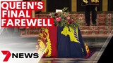 Historic moment Queen’s coffin is lowered into the Royal Vault | 7NEWS