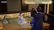 Hundred Refining Ascensions Record Episode 08 Subtitle Indonesia