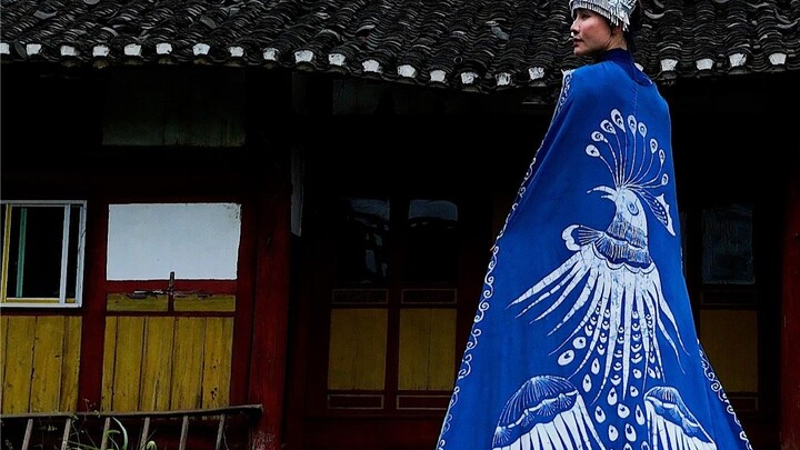 Chinese intangible cultural heritage batik
