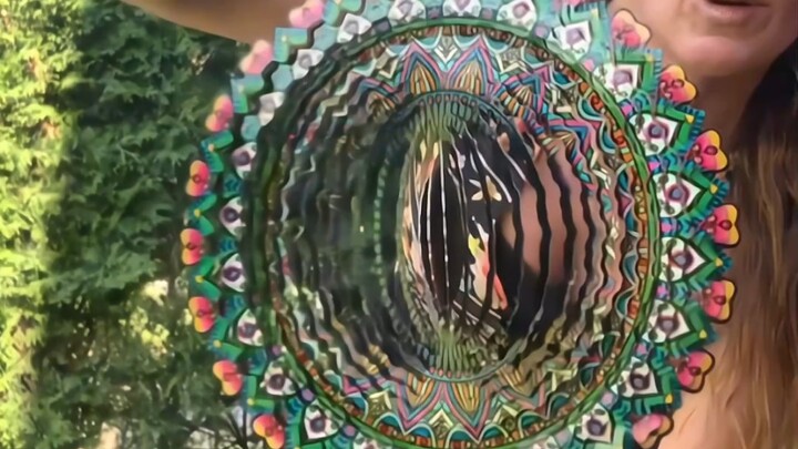 "Lonceng angin mandala yang menarik dibagikan untuk kamu yang menarik"