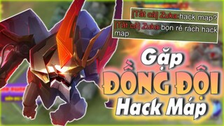 [Liên Quân] Bất Ngờ Khi Gặp Phải Đồng Đội Hack Map - Phong Zhou Bật Luôn Hack Bất Tử Cho Ngầu