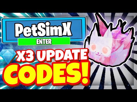 6 NEW SECRET *SAPPHIRE PHOENIX PET* Codes in PET SIMULATOR X?! 6 NEW CODES  ROBLOX Pet Simulator X 