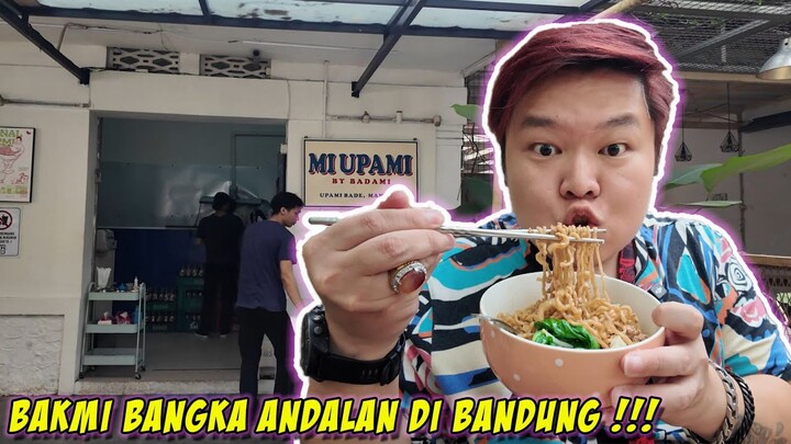 Raja Bakmi Nemu Bakmi Bangka Terenak Di Bandung ! - Kiong vlog #rajabakmi