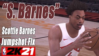 Scottie Barnes Jumpshot Fix NBA2K21