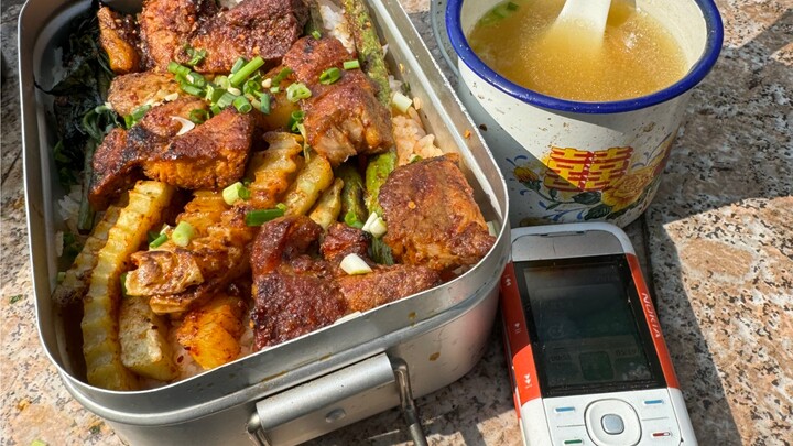 Ăn tạm: Măng tây nướng