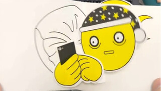 花了两个小时给女朋友做的表情包立体书 大家觉得怎么样