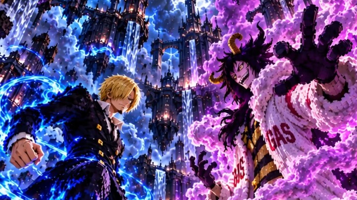 SANJI VS CAESAR CLOWN — KEEP AWAY FROM OPEN FLAMES 💀🔥