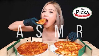 ASMR กินพิซซ่าหน้าชีส ชีสไม่ยอม ยืดๆ อะ | ASMR CHEESY PIZZA! DOUBLE CHEESE AND PEPPERONI! | FAH ASMR