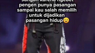 Quotes - jangan salah pasangan ☺️