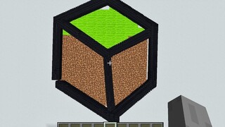 Saya menggambar minecraft di minecraft