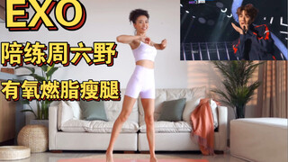 Local sparring partner Saturday wild - full standing aerobics fat burning sweat slim legs - EXO - Un