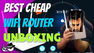 Best Cheap Budget WiFi Router UNBOXING Tenda Wireless N300 F3