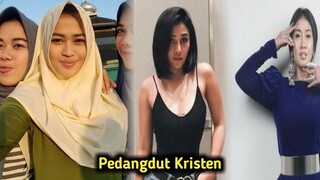 Selama ini Disangka Muslim, Siapa Sangka 7 Pedangdut ini Menganut Agama Kristen