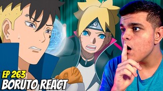 BORUTO INSTRUTOR! TIME 7 NA ACADEMIA NINJA! BORUTO EP 263 REACT