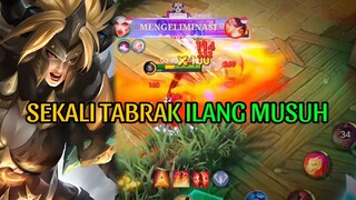 SEKALI TABRAK ILANG MUSUH