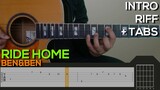 Ben&Ben - Ride Home Guitar Tutorial [INTRO + TABS]
