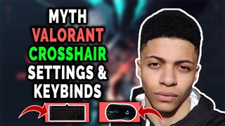 TSM Myth Valorant Settings, Keybinds, Crosshair and Setup [Updated 20 Aug 2020]