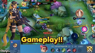 APAKAH LESLEY COUNTER CLAUDE!?||Gameplay MLBB