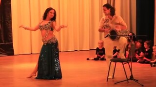 BELLY DANCE DRUM SOLO Dariya Mitskevich and Artem Uzunov. I Wanna Dance