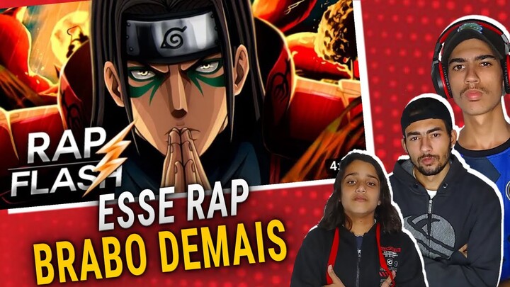 React Rap do Hashirama Senju (Naruto) - O DEUS SHINOBI // Flash Beats