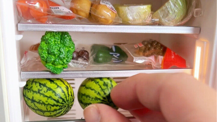 Đây có thể là tủ lạnh nhỏ nhất thế giới? Tủ lạnh đồ chơi mini bảo quản