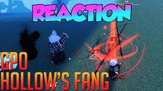 [GPO] Hollows Fang Will Be The Most UNIQUE Weapon | Reaction