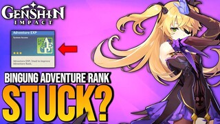 Adventure Rank Stuck? Mungkin ini Solusinya - Genshin Impact : Indonesia