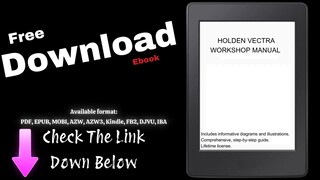 HOLDEN VECTRA WORKSHOP MANUAL