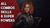 Marvel's Avengers Black Widow All Skills, Combos, Finishers & Abilities Gameplay - Beta Access