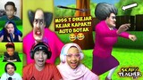 Reaksi Kocak Gamer Ngeprank Miss T DiKejar - Kejar Kapak, AUTO BOTAK RAMBUTNYA!!! | Scary Teacher 3D