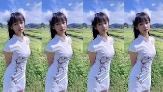 裸眼3D，拉离眼睛30公分左右，模糊视力，4个画面变3个就行了