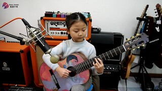 我是一只鱼 爵士改版 弹唱 落日飞车/任贤齐 吉他弹唱 南京的吉他女孩Miumiu记录音乐成长脚步 六岁六个月