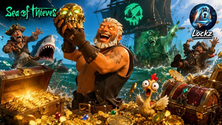 บุกป้อมปราการวิญญาณ แย่งสมบัติ!!! | Sea Of Thieves | EP.2