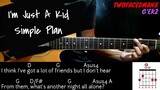 I'm Just A Kid - Simple Plan (Guitar Cover With Lyrics & Chords)